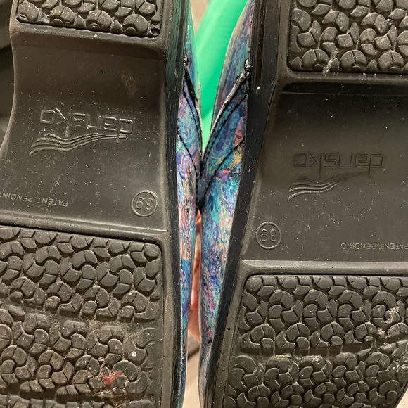 Size 39 or (8.5) multi color Dansko clog- gently used. - Picture 3 of 3